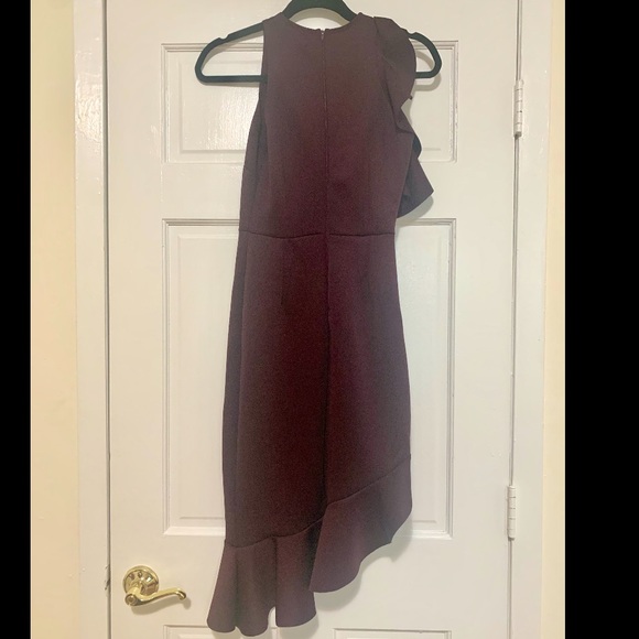 ASOS Cold Shoulder Ruffle Dress - Picture 3 of 3